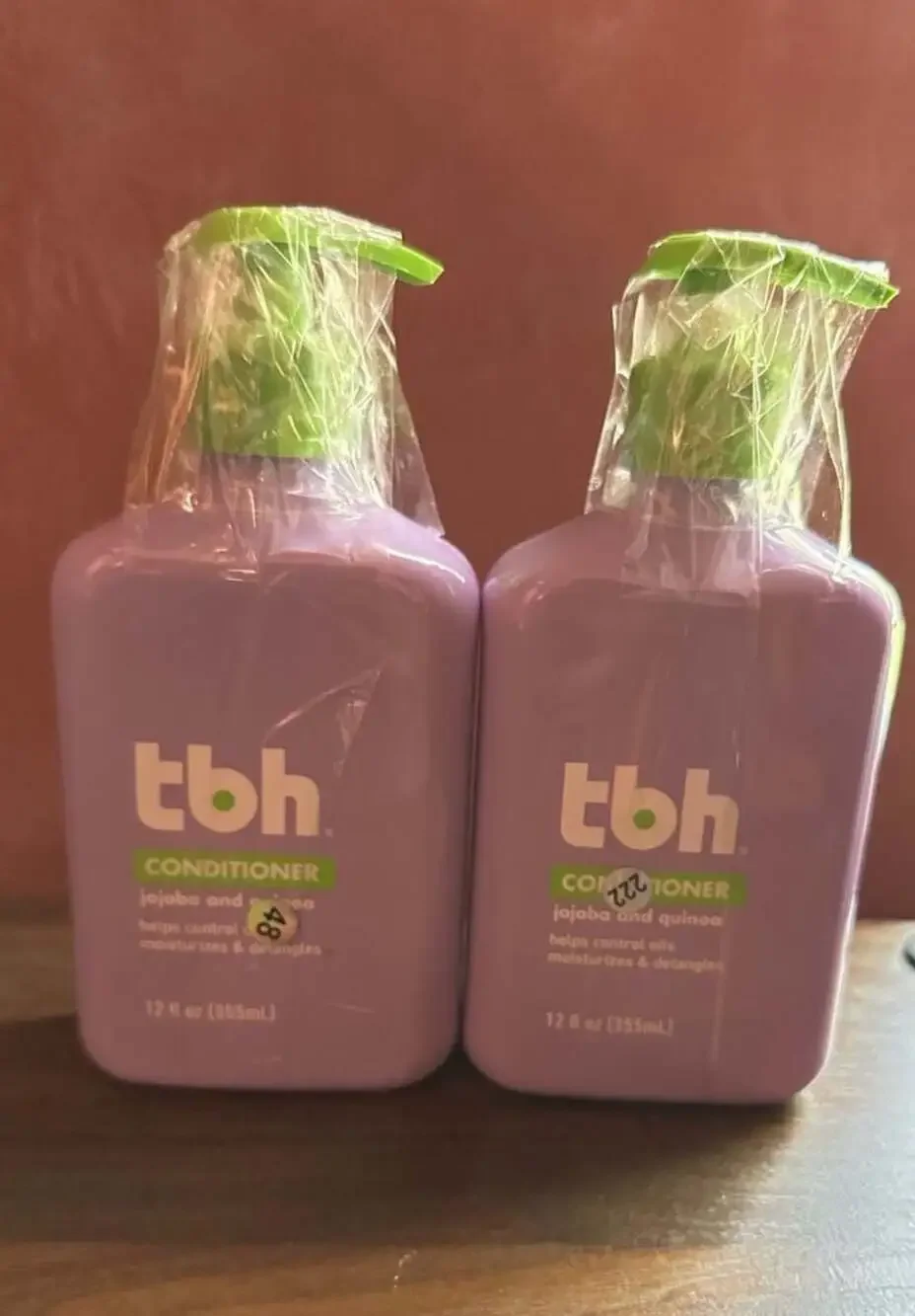 2 pack of TBH Kids Jojoba and Quinoa Conditioners- 12 fl oz each